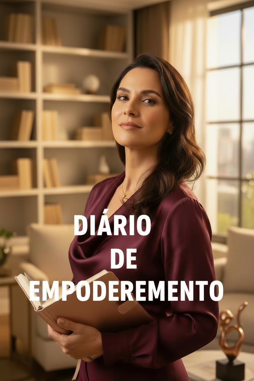 Capa do Diário de Empoderamento com título mais abaixo